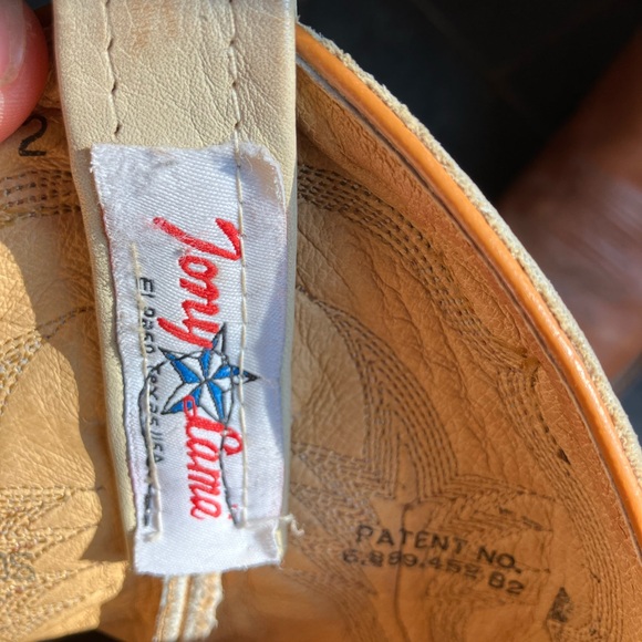 Tony Lama cowboy boots - sz US men’s 8 1/2 - Picture 3 of 4